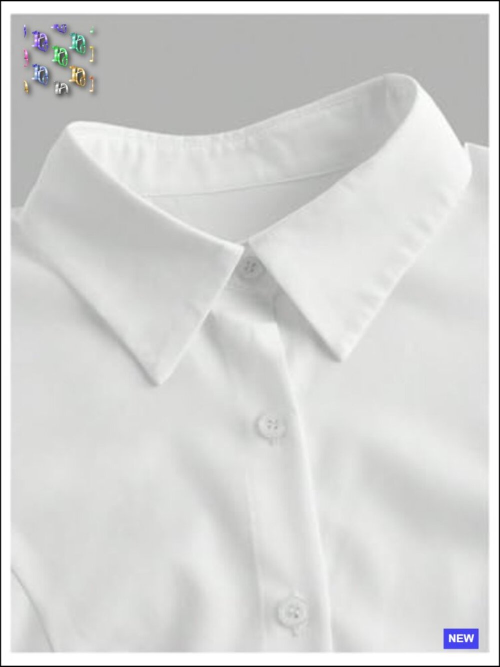 Elegant Puff Long Sleeve Collared Button Down Blouse Top Work Office - Picture 4 of 5